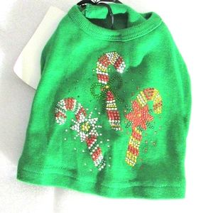 Christmas Dog outfit/shirt Size Small NWT